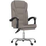  Uredski naslonjač od tkanine smeđesivi | Eponuda.com