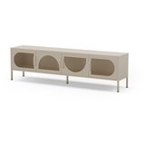 Marckeric Kremno bela TV omarica 180x50 cm Tayra – | Shoptok.si