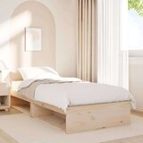 vidaXL Dnevna postelja brez vzmetnice 100x200 cm masivni les borovec | Shoptok.si