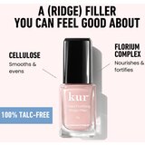 LONDONTOWN Kur Tinted Fortifying Ridge Filler zaglađujući bazni lak za nokte za suhe i lomljive nokte nijansa Petal Pink 12 ml | shoptok.hr