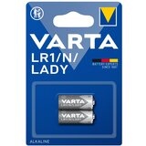 Varta Lady baterija (N) alkalno-manganova High Energy LR1 850 mAh 1.5 V 2 kosa, (20439607) | Shoptok.si