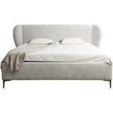 MID.YOU OBLAZINJENA POSTELJA 180 cm x 200 cm , les, umetna masa, tekstil, leseni material bež | Shoptok.si