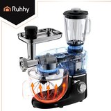 Ruhhy 3u1 planetarni mikser 1500W s blenderom i mašinom za mljevenje mesa | Zdjela 6,2 L | shoptok.hr