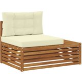  Set vanjskih sofa s jastukom 6 Komad Prirodna i krem | shoptok.hr