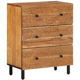  Komode 2 kom 60 x 33 x 75 cm od masivnog bagremovog drva | shoptok.hr