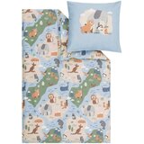 s.Oliver OTROŠKA POSTELJNINA 140/200 cm saten svetlo siva | Shoptok.si