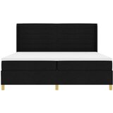 Box spring krevet s madracem Crna 200 x 200 cm tkanina | shoptok.hr