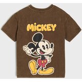 Sinsay Pamučna oversize majica s printom Mickey Mouse | shoptok.hr