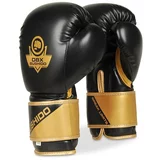 DBX BUSHIDO Močne boks rokavice črne & zlate Bushido