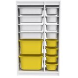 Hanah home višenamenske police montana xs 2D4N8U white yellow | ePonuda.com