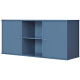 Hammel Furniture Modra nizka stenska komoda 133x61 cm Mistral – | Shoptok.si