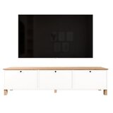 Hanah home TV komoda, bijela Slike