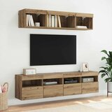 TV zidni ormari Zidne 2 pcs Umjetnički hrast 80 x 30 x 40 cm | Eponuda.ba