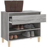  Ormarić za cipele boja hrasta 70 x 36 x 60 cm konstruirano drvo Siva | shoptok.hr