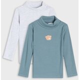 Sinsay Pamučne majice s printom medvjedića 2 pack | shoptok.hr