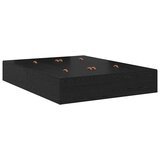  Krevet s ladicama Crni hrast 150 cm Konstruirano drvo | shoptok.hr