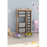 Hanah home višenamenska polica montana xs 2D4N8U sonomo grey | ePonuda.com