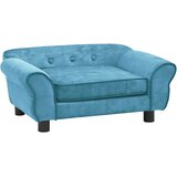 SOFA za pse tirkizna 72 x 45 x 30 cm plišana | Eponuda.com