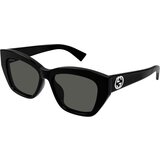 Gucci GG1844SA 001 ONE SIZE (55) Črna/Siva Cene