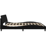  Okvir za krevet Dover crni 200x200 cm baršunasti | Eponuda.com