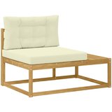  Set vanjskih sofa Bijela 357 x 198,5 x 73 cm Poliester | shoptok.hr