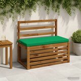  Jastučići za klupe - 2 dijela SOEST 2 kom. 100% poliester - Zelena 60 x 40 x 5 cm Poliester | shoptok.hr