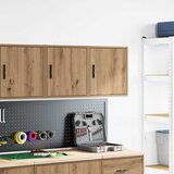  Garažni zidni ormarići 2 kom od konstruiranog drva Smeđa 40 x 30 x 41 cm | Shoptok.si