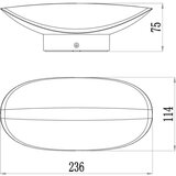  Deko-Light 731078 -LED spoljno zidno svetlo AVIOR 12,7W/230V IP54 antracit | Eponuda.com