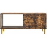  Kava Stol Dimljeni hrast 90 x 50 x 40 cm Konstruirano drvo | shoptok.hr