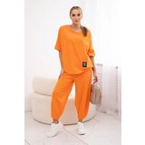 Kesi Women's set blouse + trousers - orange | ePonuda.com