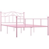  Okvir za krevet ružičasti metalni 120 x 200 cm | shoptok.hr