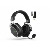Hypergang 3 Wireless Headset Head-band Gaming USB Type-C /USB Type-A Bluetooth Black