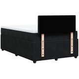  box spring s madracem crni 120 x 190 cm baršunasti | shoptok.hr