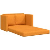  Podni kauč na razvlačenje 2-u-1 tamnožuti 112x174x55 cm tkanina | shoptok.hr
