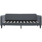 Dnevni krevet s pomoćnim ležajem bez madraca tamno siva 90x190 cm | shoptok.hr