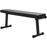 vidaXL Zložljiva utežna klop 100 kg Črna 107x27x41 cm Jeklo | Shoptok.si
