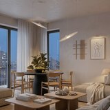  Luster na sajli PIATTO 1xGX53/15W/230V, prečnik 35 cm, beo | Eponuda.com