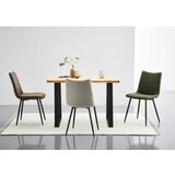 Boxxx STOL, kovina, tekstil rjava, črna | Shoptok.si