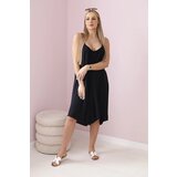 Kesi Włoski Viscose dress with straps black | shoptok.hr