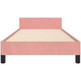  Za krevet s uzglavljem ružičasti 80x200 cm baršunasti | shoptok.hr