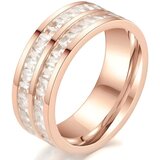  Prsten DE-31816 - Zlatna / Ružičasta / 59mm KP31816 | shoptok.hr