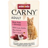 animonda Carny vrećice 12 x 85 g - Govedina, puretina + račići Cijene