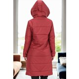 Dewberry Z6738 WOMEN'S COAT-BURGUNDY-1 | shoptok.hr