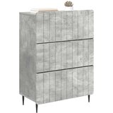  Ormar s ladicama Betonska siva 66 x 34,5 x 92 cm | shoptok.hr