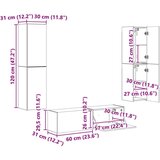 3 pcs Crna | shoptok.hr