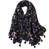 IZMAEL Šal BR-27344 - Temno Modra | Shoptok.si
