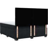 vidaXL Krevet s oprugama i madracem crni 180x200 cm baršunasti | shoptok.hr
