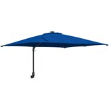  Vrtni dežnik z LED lučmi Azur modra 248,5 x 247,5 x 160 cm, (5000160790) | Shoptok.si
