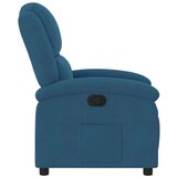  Naslonjač plavi baršunasti | shoptok.hr