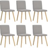  Jedilni stoli 6 kosov Cloud Grey Fabric, (21832486) Cene